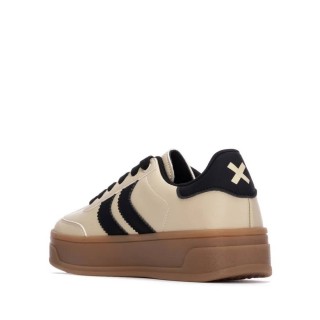 Pantofi casual crem/negru