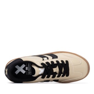 Pantofi casual crem/negru