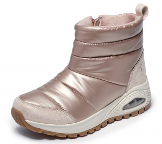 SKECHERS PUFFER DAZE Ghete rose gold