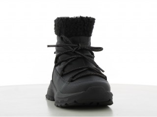 Ghete negre cu membrana TEX IMPERMEABILA siret decorativ