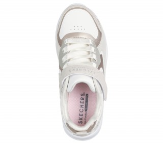 SKECHERS UNO LITE Pantofi crem fete casual