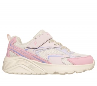 SKECHERS UNO LITE VISTA STRIKE fete roz/crem