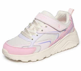 SKECHERS UNO LITE VISTA STRIKE fete roz/crem